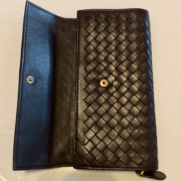 Bottega Veneta leather long wallet - Picture 3 of 12